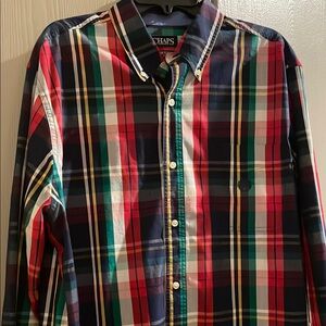 Chaps Men's Multicolor Plaid Shirt